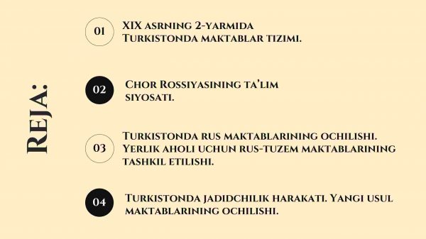 XIX asrning 2-yarmi - XX asrning 1-choragida Turkiston o‘lkasida tarbiya, maktab va pedagogik fikrlar. XVII asrdan XX asrning 1-choragida Turkiston o‘lkasida ayollar ta’limi masalasining faollashtirilishi va yoritilishining pedagogik sharoitlari​ - Image 2