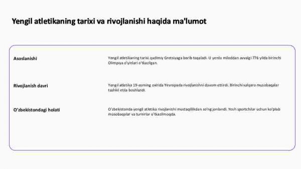 Yengil atletika va uning turlari - Image 2