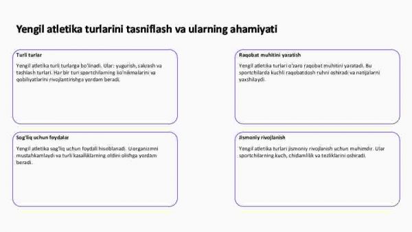 Yengil atletika va uning turlari - Image 3