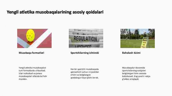 Yengil atletika va uning turlari - Image 4