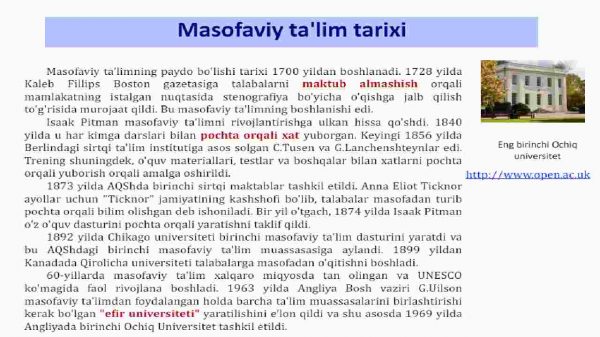 Masofaviy ta’limni tashkil etish va boshqarish - Image 4