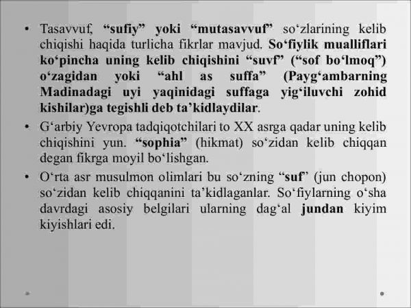 Tasavvuf taʼlimotining Sharq madaniyatiga ta`siri​ - Image 4
