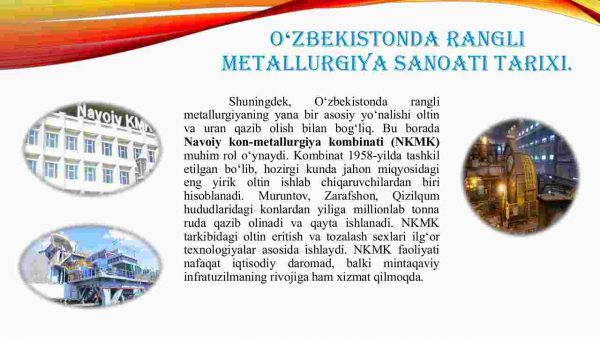O'zbekistonda rangli metallurgiya - Image 4
