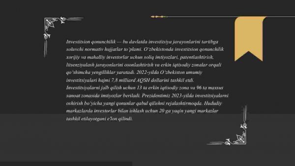 ​O'zbekistonda investitsiya holati tahlili - Image 4
