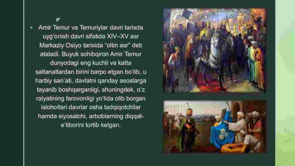 Amir Temur va Temuriylar davridagi iqtisodiy g'oyalar va iqtisodiy siyosat - Image 3