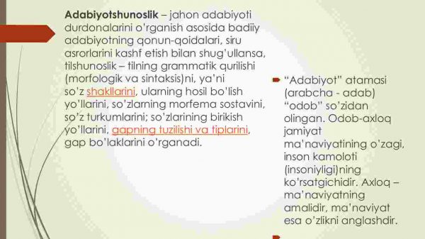 Adabiyotshunoslik badiiy adabiyot to'g'risidagi fan - Image 4
