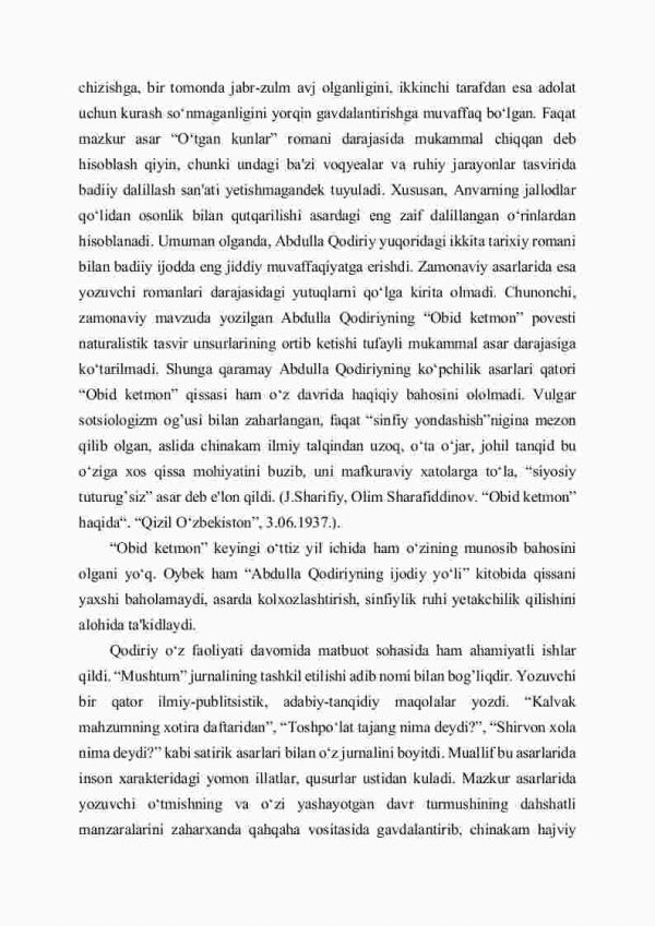 Abdulla Qodiriy ijodi - Image 4