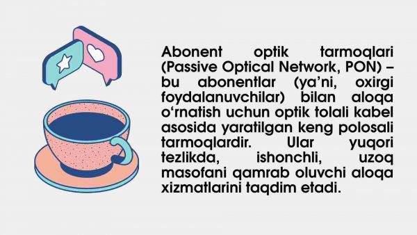 Abonent optik tarmoqlari. To'liq optik aloqa tarmoqlarni qurilish xususiyatlari - Image 3