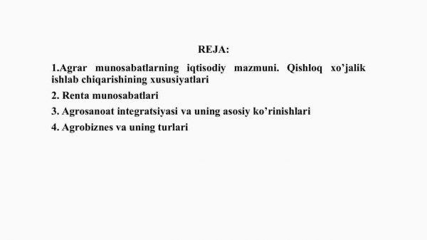 Agrar munosabatlar va agrobiznes - Image 2