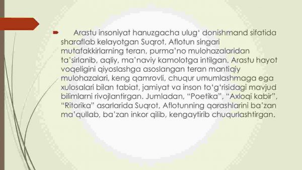 Arastu “Poetika”sining o'rganilishi. Arastu tragediya, komediya, drama to'g'risida - Image 4