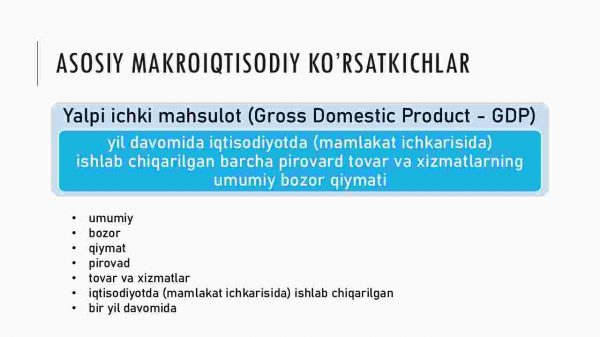 Asosiy makroiqtisodiy ko'rsatkichlar - Image 3