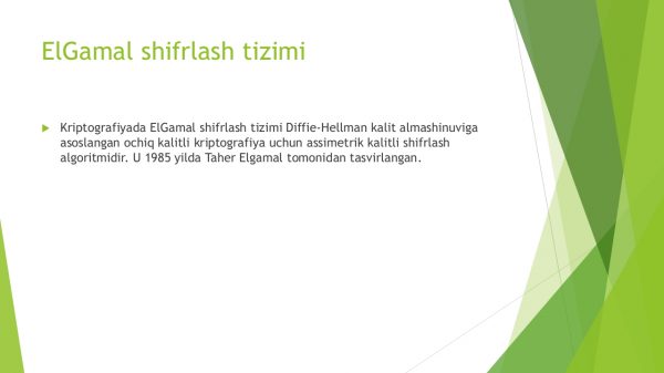 Assimmetrik kriptotizimlarni qiyosiy tahlil qilish - Image 4