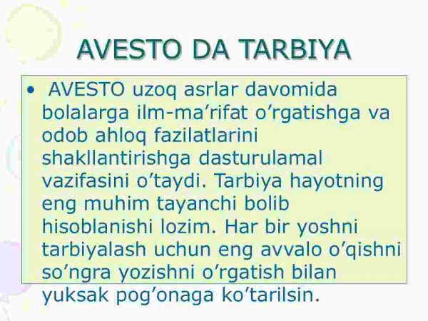Avestoda va hadislarda ahloq-odob mezoni - Image 4