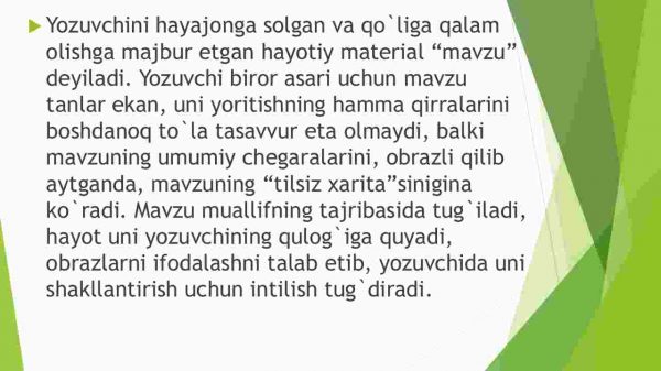 Badiiy asar mavzusi. Badiiy asar tili - Image 3