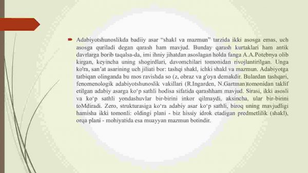 Badiiy asarda shakl va mazmun mutanosibligi - Image 4