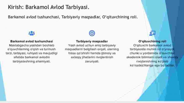 Barkamol avlod tarbiyasida o‘qituvchining tarbiyaviy maqsadlarni pedagogik mahorat asosida to‘g‘ri tanlay olishi - Image 3