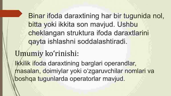 Binar daraxtlar bilan ishlash - Image 3