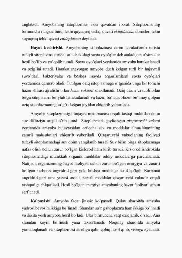 Bir hujаyrаlilаr kеnjа dunyosi - Image 3
