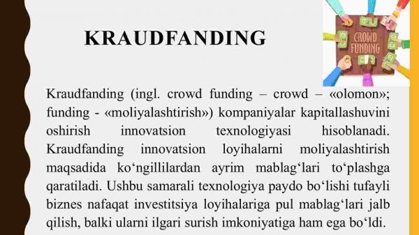 Biznesda kraudsorsing va kraudfanding yangi imkoniyatlari - Image 4