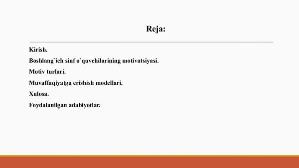 Boshlang`ich sinf o`quvchilarida muvaffaqiyatga  erishishga intilish motivi shaxsning ustuvor xususiyati sifatida - Image 2