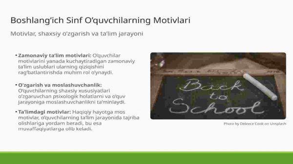 Boshlang`ich sinf o`quvchilarida muvaffaqiyatga erishishga intilish motivini shaxsning ustuvor xususiyati sifatida - Image 4