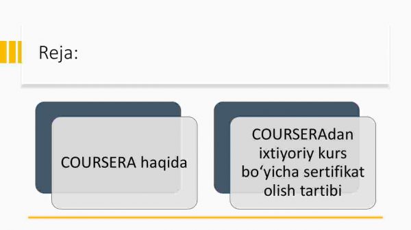 COURSERA dan ixtiyoriy kurs bo'yicha ​sertifikat olish - Image 2