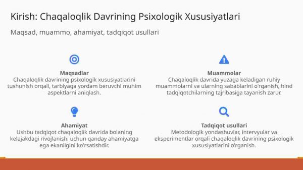 Chaqaloqlik davrining psixologik xususiyatlari - Image 2