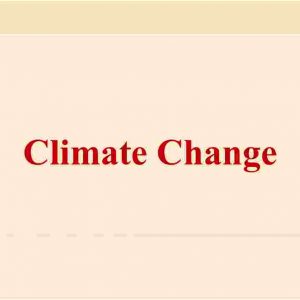 Climate change