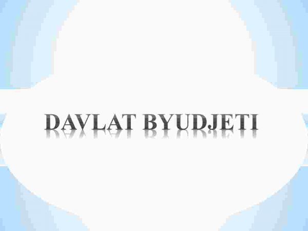 Davlat byudjeti