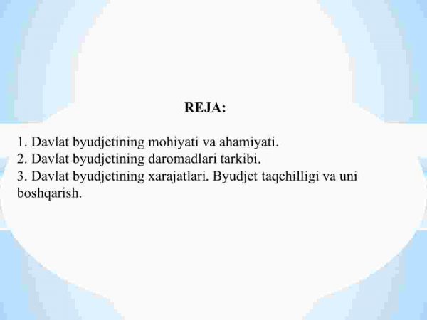 Davlat byudjeti - Image 2
