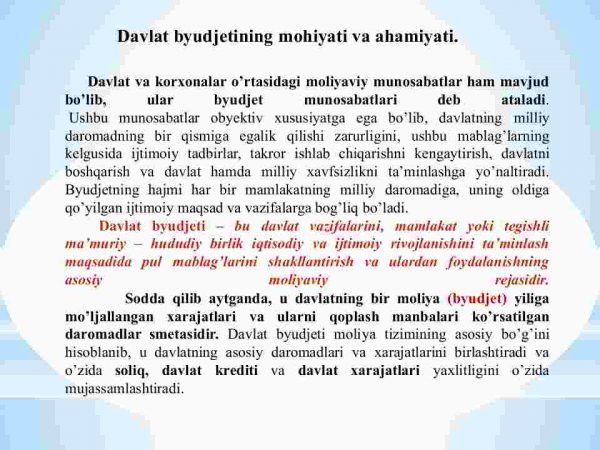 Davlat byudjeti - Image 3