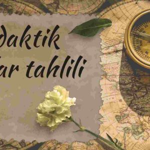 Didaktik asarlar tahlili