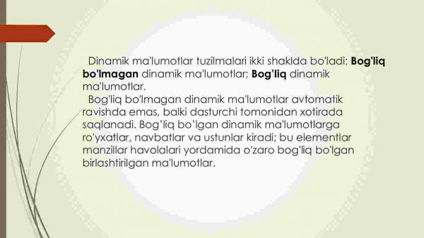 Dinamik turdagi ma'lumotlar tuzilmasi - Image 4