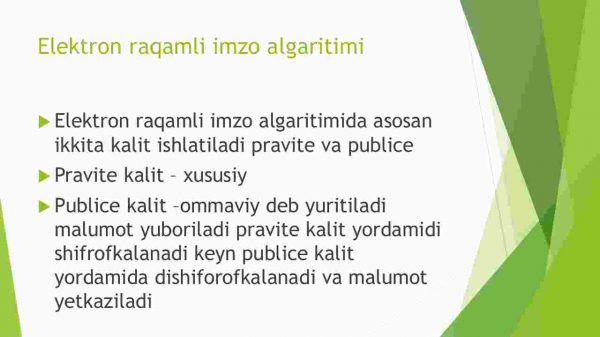 Elektron raqamli imzo algaritimi - Image 2