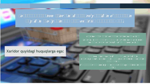 “Elektron tijorat to'g'risida”gi qonunning mohiyati va ahamiyati - Image 4