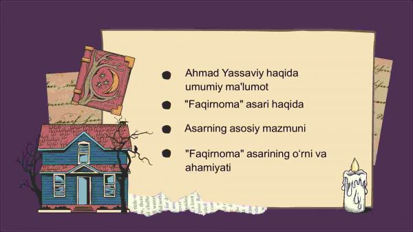 Ahmad Yassaviy "Faqirnoma" asari - Image 2