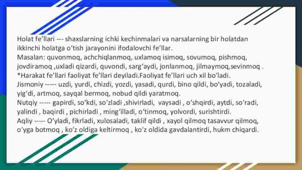 Feʼlning grammatik kategoriyalari - Image 4