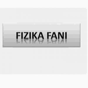 Fizika fani