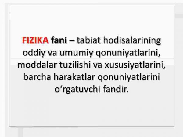 Fizika fani - Image 2