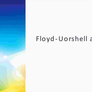 Floyd-Uorshell algoritmi