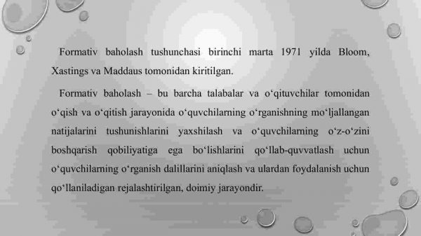 Formativ baholash (Assesment for Learning Afl) - Image 3