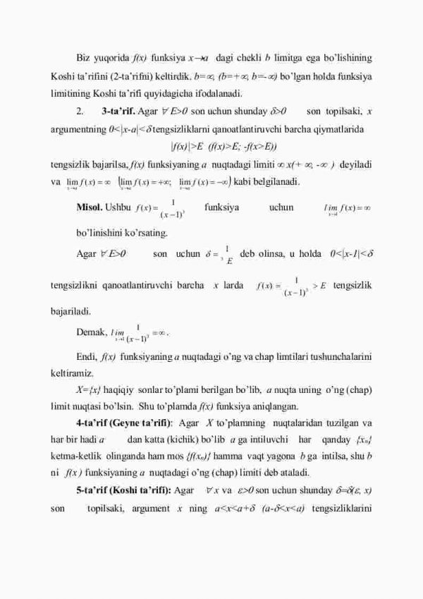 Funksiyaning limiti - Image 4