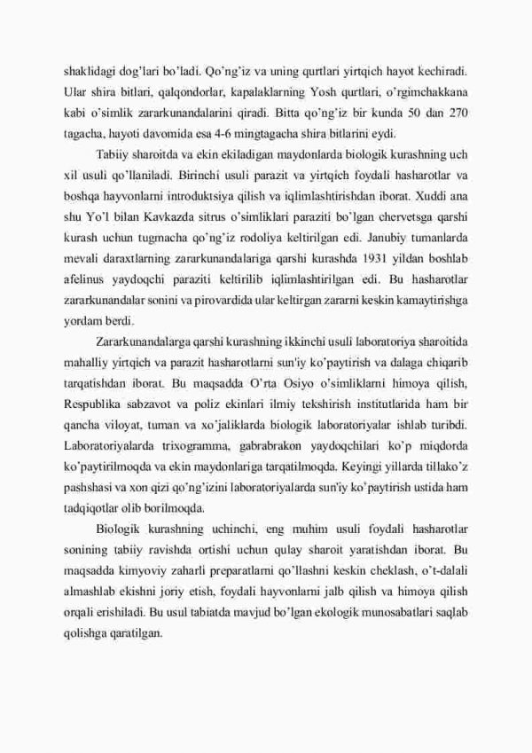 Hasharotlarning tabiatda va inson hayotidagi ahamiyati - Image 4