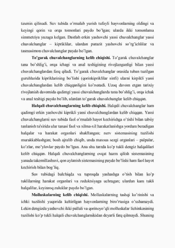 Hayvonot dunyosi evolyutsiyasining asosiy bosqichlari - Image 4
