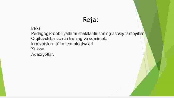 Hozirgi kunda o‘qituvchilar pedagogik qobiliyatini shakllantirish imkoniyatlari - Image 2