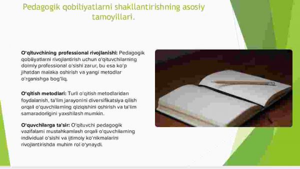 Hozirgi kunda o‘qituvchilar pedagogik qobiliyatini shakllantirish imkoniyatlari - Image 4