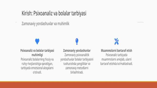Hozirgi zamon psixoanalitikasi bolalarni tarbiyalash va rivojlanishi haqida - Image 2