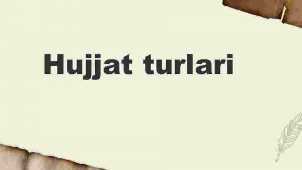 Hujjat turlari