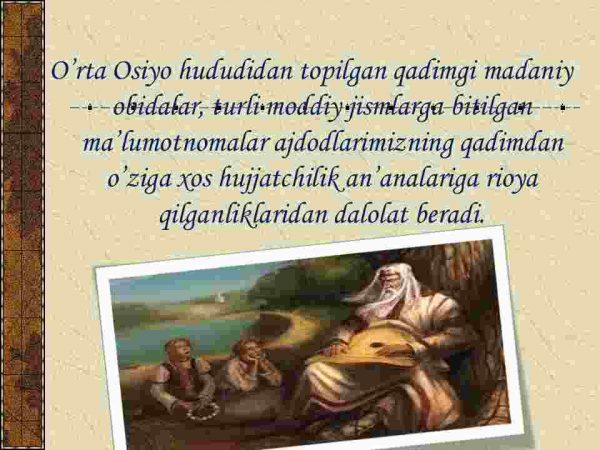 Hujjat turlari va uning xususiyati - Image 3