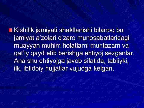 Hujjatchilik tarixi haqida. Sharq hujjatchiligi - Image 3